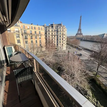 Luxury View Eiffel Tower 16th Trocadero Appartamento Parigi