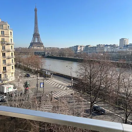 Luxury View Eiffel Tower 16th Trocadero Appartamento Parigi