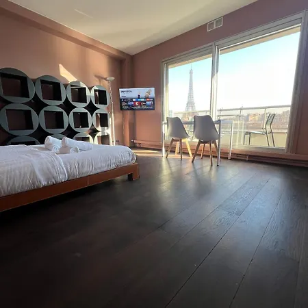Luxury View Eiffel Tower 16th Trocadero Appartamento Parigi